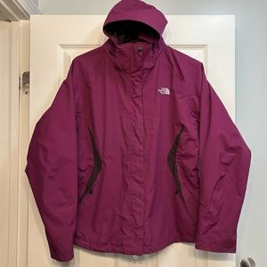 The North Face Boundary Jacket AMVD HyVent Purple black XL